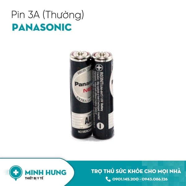 Pin 3A Panasonic (Thường) – Thiết Bị Y Tế Minh Hưng