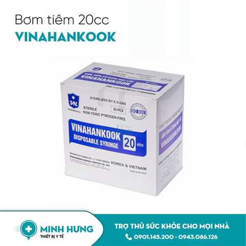 Bơm Tiêm Vinahankook 20CC