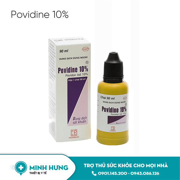 Povidine 10% 500ml (DDSK POVIDONE 10% 500ML)