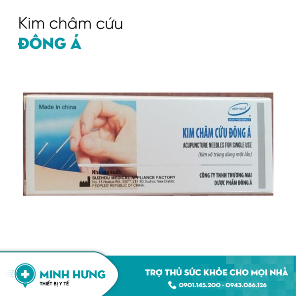 Kim Châm Cứu Đông Á 0.30 x 75mm (Túi)
