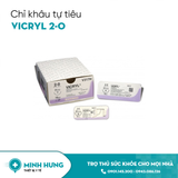 Chỉ Khâu Tự Tiêu Vicryl 2/0