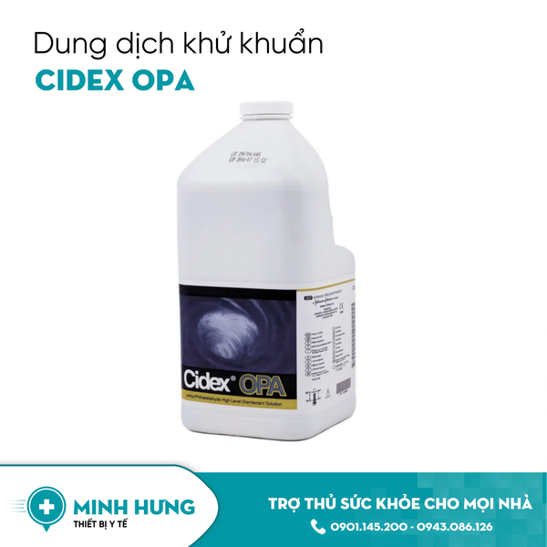 Dung Dịch Khử Khuẩn Cidex OPA ( 3.78L) (Can)