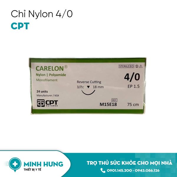 Chỉ Nylon CPT 4/0 (18mm)