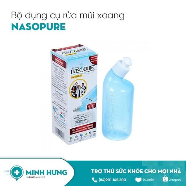 Rửa Mũi Nasopure (Lớn)