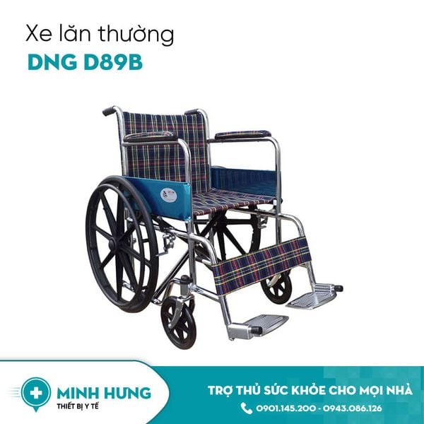 Xe lăn Tiêu Chuẩn DNG D89B (X9B)