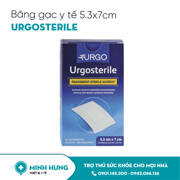 Băng Gạc Y Tế Urgo 5cm x 7cm