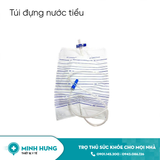Túi Đựng Nước Tiểu Tốt - CÓ DÂY(Trắng)