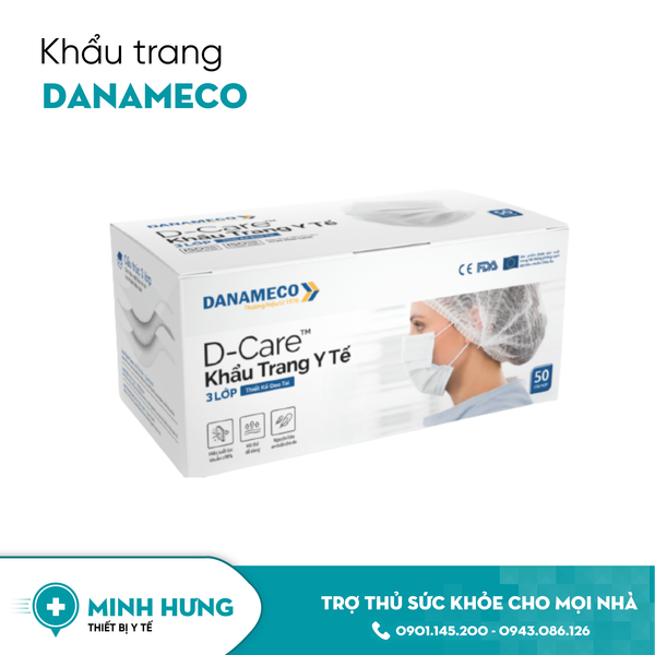 Khẩu Trang Danameco (Xanh)