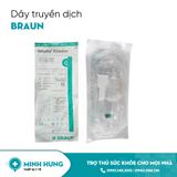 Dây Truyền Dịch Braun(Intrafix primeline - Dây truyền dịch có bầu đếm giọt 2 ngăn cứng mềm Braun)