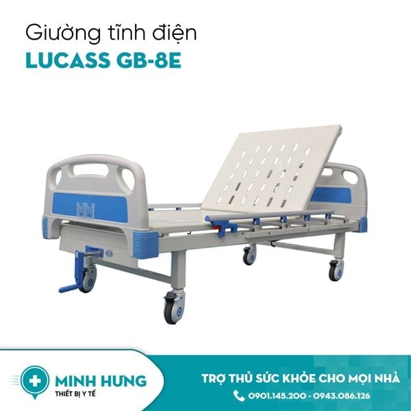 Giường Tĩnh Điện 1 Tay Quay Lucass GB-C1