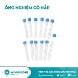 Ống Nghiệm Thuỷ Tinh Có Nắp 10ml