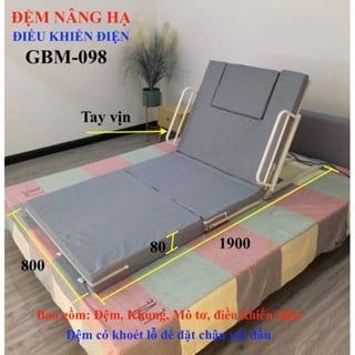 Đệm Nâng Hạ Điều Khiển Điện GBM-098A