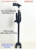 Gậy Chống Có Tỳ Tay GBM-023