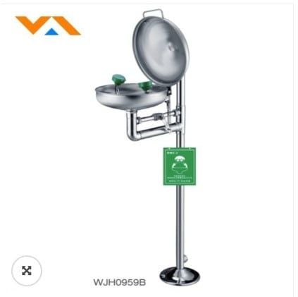 Bồn Rửa Mắt Khẩn Cấp Có Nắp Đậy WJH 0959B