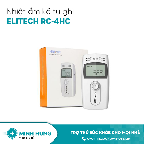 Nhiệt Ẩm Kế Tự Ghi Elitech RC-4HC