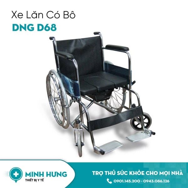 Xe Lăn Có Bô DNG D68