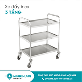 Xe Tiêm Inox 3 tầng