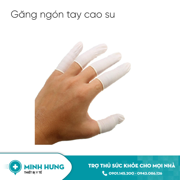 Găng Ngón Tay Cao Su