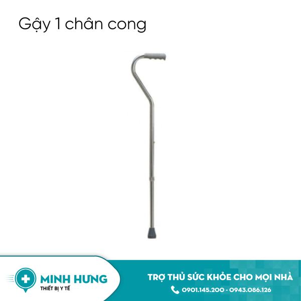 Gậy 1 Chân Nội Địa - Cong