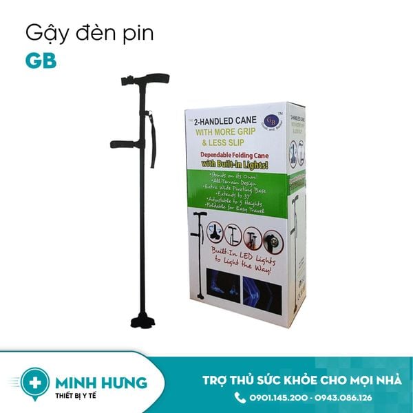 Gậy Đèn Pin Có Tay Vịn Phụ