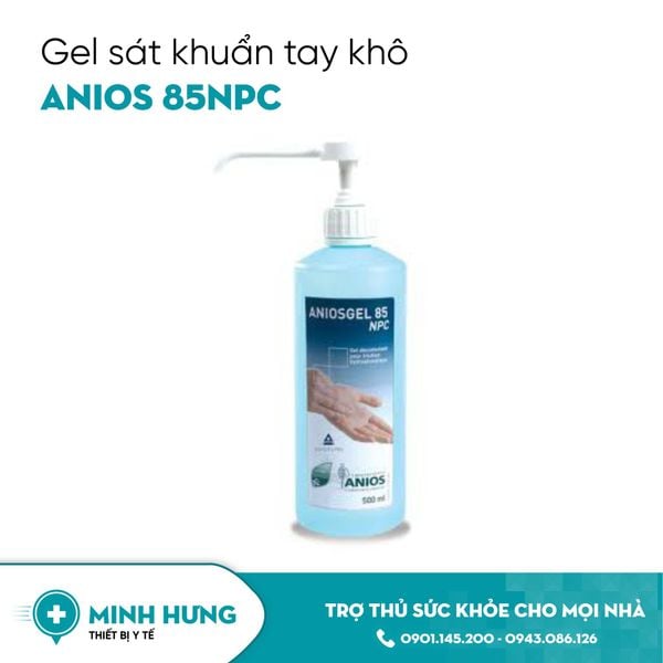 Dung Dịch Rửa Tay Khô Sát Khuẩn Anios Gel 500ml