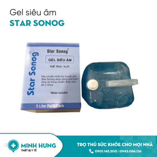 Gel Siêu Âm Star Solog (Xanh)