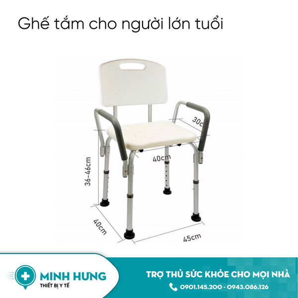 Ghế Tắm Cho Người Lớn Tuổi (Ghế tắm SC-98TL)