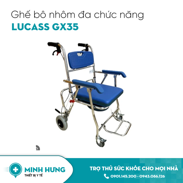 Ghế Bô Nhôm Đa Chức Năng Lucass GX35