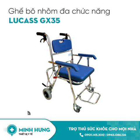 Ghế Bô Nhôm Đa Chức Năng Lucass GX35