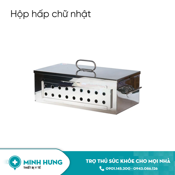 Hộp Hấp Chữ Nhật 34x18x12