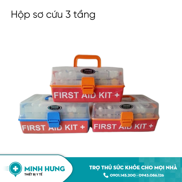 Hộp Sơ Cứu 3 Tầng Bao Gồm VTTH