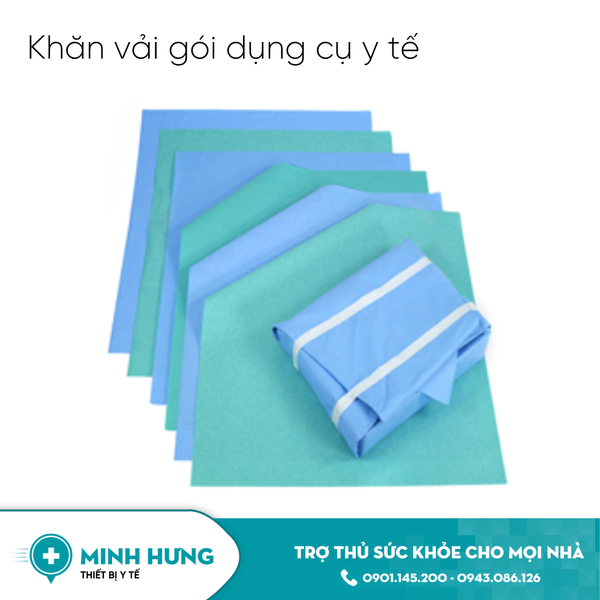 Khăn Vải Gói Dụng Cụ Khi Hấp 100x150cm