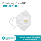 Khẩu trang N95 Có Van Cường Thịnh