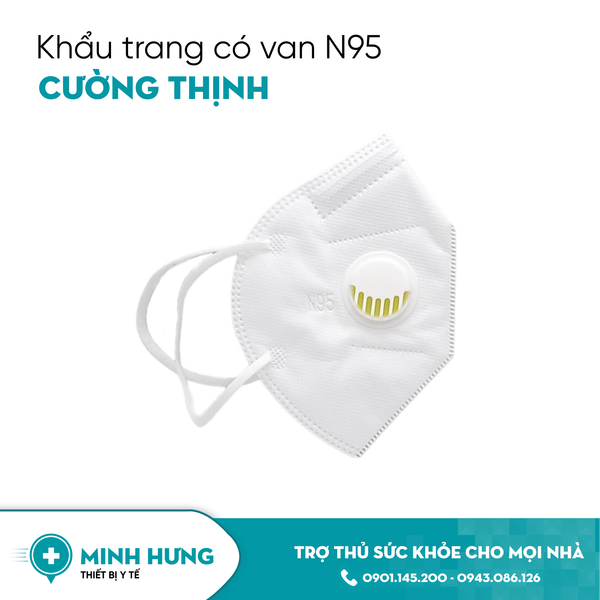 Khẩu trang N95 Có Van Cường Thịnh