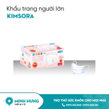 Khẩu Trang Kim Sora Người Lớn (Trắng)