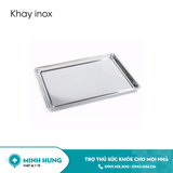 Khay Inox 17x13x2