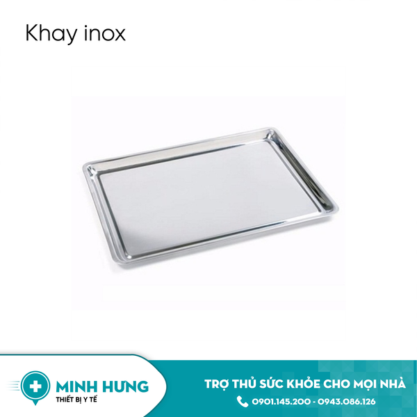 Khay Inox 26x37cm
