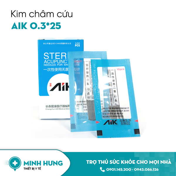 Kim Châm Cứu AIK 0.3 x 25