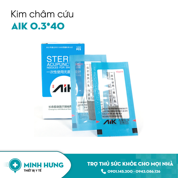 Kim Châm Cứu AIK 0.3 x 40