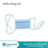 Khẩu Trang Vải Trắng