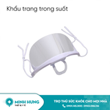 Khẩu trang trong suốt