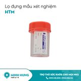 Lọ Đựng Mẫu Xét Nghiệm (Nắp Đỏ)
