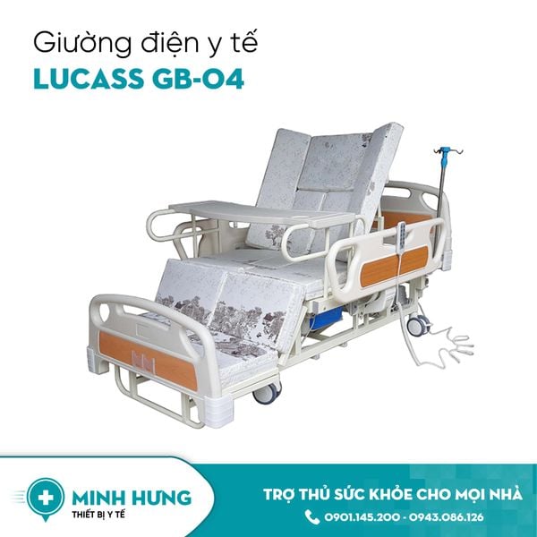 Giường Điện 5 Chức Năng Lucass GB-4E