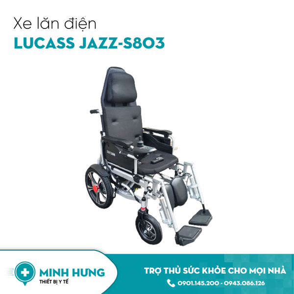 Xe Lăn Điện Lucass Jazz S803