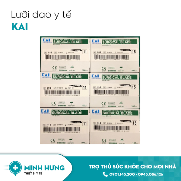 Lưỡi Dao Y Tế KAI 15