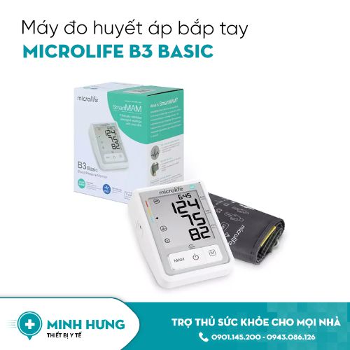 Máy đo huyết áp Microlife B3 Basic