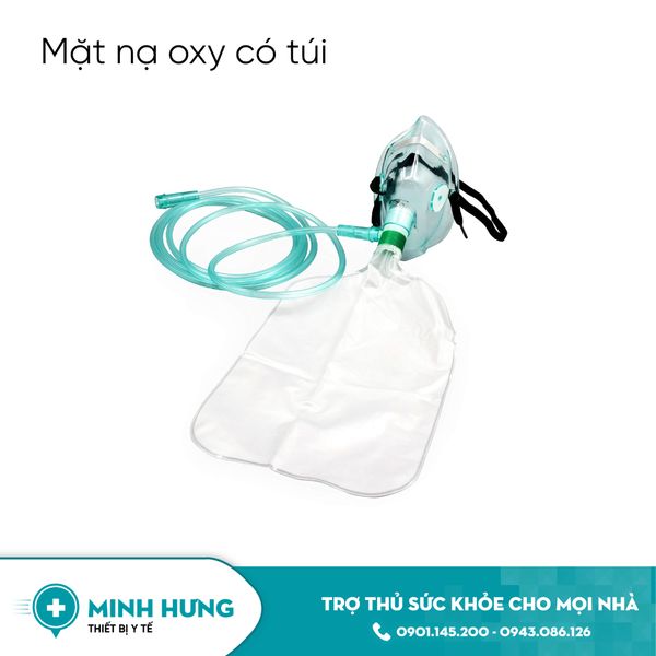 Mặt nạ oxy có túi size L