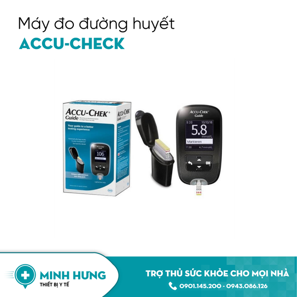 Máy Đo Đường Huyết Accu-Chek Guide [ Hàng đổi ]