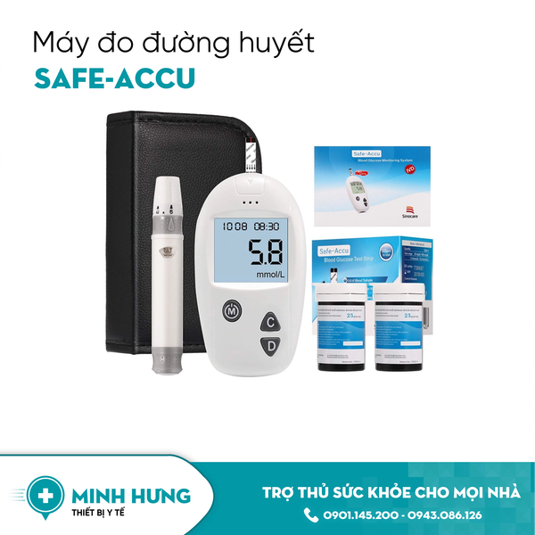 Máy Đo Đường Huyết SinoCare - Safe Accu