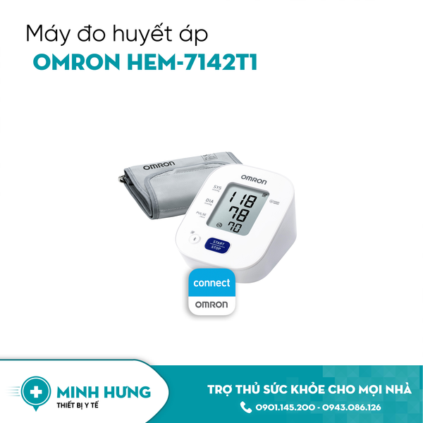 Máy Đo Huyết Áp Bắp Tay Omron HEM-7142T1